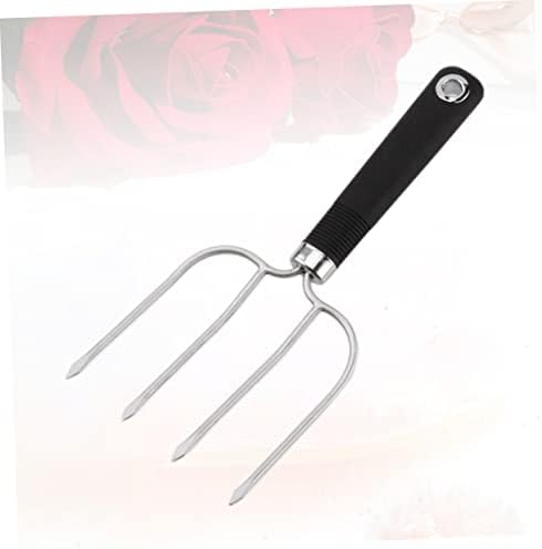 IMIKEYA 2pc Stainless Steel Barbecue Forks Turkey Lifting Set