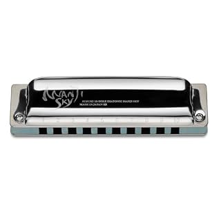 Suzuki Manji Sky Harmonica diatonique 10 trous en do - Les Beatles, Paul McCartney, John Lennon, RIngo Starr, George Harrison