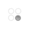 Bialetti Seal and Plate for Moke and Coffee Makers 6 Cups Aluminium