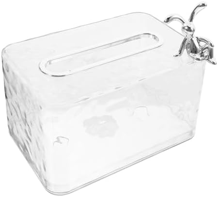 Stylish Clear Plastic Napkin Dispenser Box