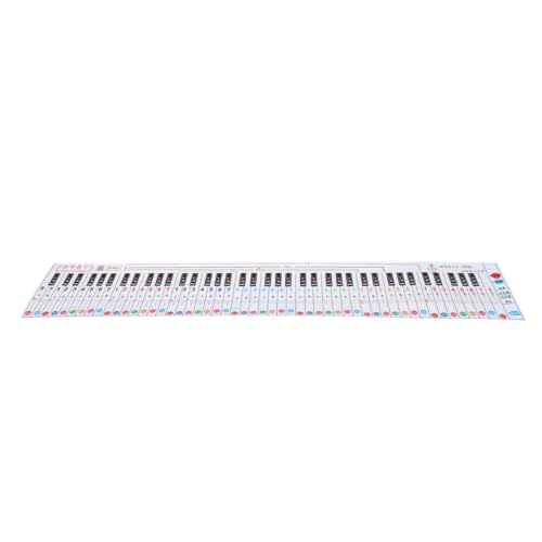 CORHAD 88 Papier Pratique Handroll Tableau Des Notes Du Clavier De Piano Tableau De Piano à Lettres Guide De Pratique Des Doigts Aide Au Clavier De Piano Tableau Des Doigtés Pour Débutant - Les Beatles, Paul McCartney, John Lennon, RIngo Starr, George Harrison CORHAD 88 Papier Pratique Handroll Tableau Des Notes Du Clavier De Piano Tableau De Piano à Lettres Guide De Pratique Des Doigts Aide Au Clavier De Piano Tableau Des Doigtés Pour Débutant