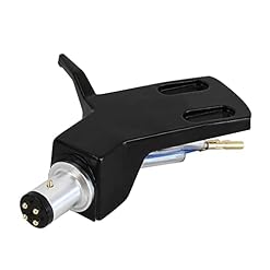 JAVERGGN Aiguille de casque en alliage d’aluminium pour tourne-disque, support de micro stylet phono, noir - Les Beatles, Paul McCartney, John Lennon, RIngo Starr, George Harrison