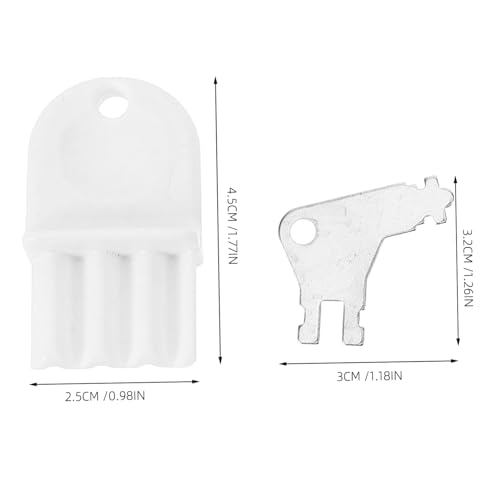 Durable Commercial Dispenser Keys with Rings