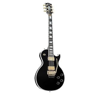 Les Paul Axcess Custom Floyd Rose Ebony #CS401699 – Guitare Électrique Personnalisée - Les Beatles, Paul McCartney, John Lennon, RIngo Starr, George Harrison
