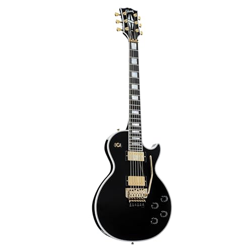 Les Paul Axcess Custom Floyd Rose Ebony #CS401699 – Guitare Électrique Personnalisée - Les Beatles, Paul McCartney, John Lennon, RIngo Starr, George Harrison Les Paul Axcess Custom Floyd Rose Ebony #CS401699 - Guitare Électrique Personnalisée