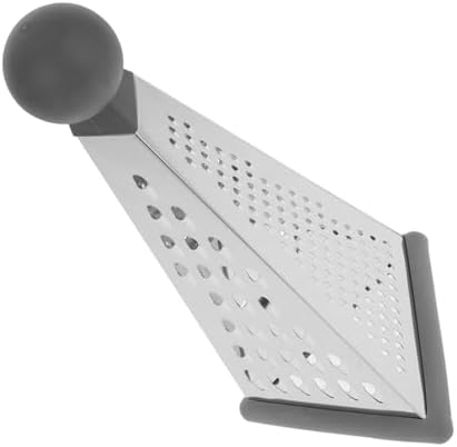 Ergonomic Stainless Steel Grater for Carrots Cheese and Ginger