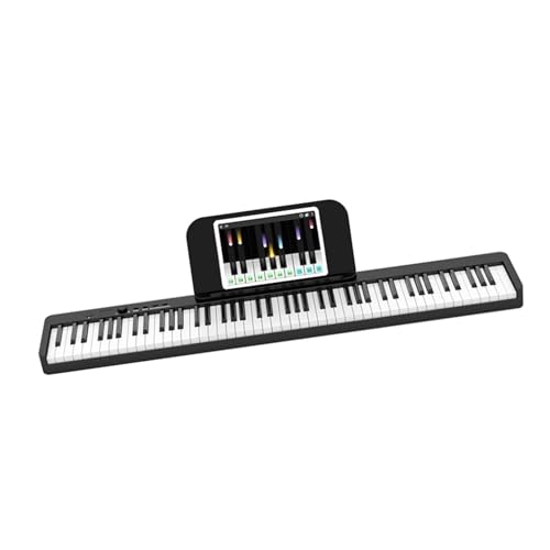 Clavier Électronique Piano Électronique Pliable Version Professionnelle Clavier D’entraînement Portable 88 Touches Pour Débutants Et Adultes Touches Standard(Black) - Les Beatles, Paul McCartney, John Lennon, RIngo Starr, George Harrison Clavier Électronique Piano Électronique Pliable Version Professionnelle Clavier D'entraînement Portable 88 Touches Pour Débutants Et Adultes Touches Standard(Black)