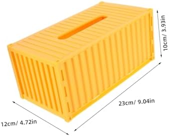 Vivid Shipping Container Tissue Box Cover Travel Wipes Case