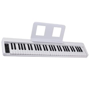 clavier électronique piano Piano Électronique Pliable À 61 Touches Clavier De Piano Électronique Multifonctionnel Avec Connectivité LCD Piano Numérique - Les Beatles, Paul McCartney, John Lennon, RIngo Starr, George Harrison