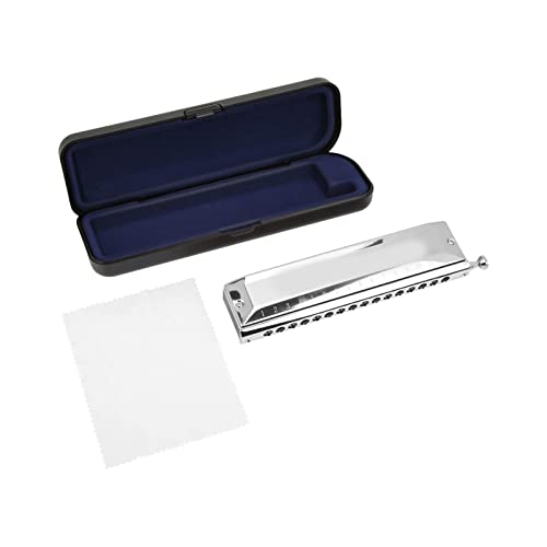 harmonica Harmonica 16 trous 64 tons harmonicas pour adultes, instrument portable à échelle chromatique d’orgue à bouche pour accordéons Beginnerhohner - Les Beatles, Paul McCartney, John Lennon, RIngo Starr, George Harrison harmonica Harmonica 16 trous 64 tons harmonicas pour adultes, instrument portable à échelle chromatique d'orgue à bouche pour accordéons Beginnerhohner