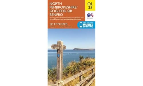 North Pembrokeshire/Gogledd Sir Benfro Map | Pembrokeshire Coast | Ordnance Survey | OS Explorer Map OL35 | Wales | Walks | Hiking | Maps | Adventure