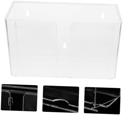 SOLUSTRE Touchless Bathroom Napkin Holder - High Capacity Kitchen Organizer