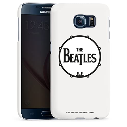 DeinDesign Coque Compatible avec Samsung Galaxy S6 Étui Housse The Beatles Rock ‘n’ Roll Logo - Les Beatles, Paul McCartney, John Lennon, RIngo Starr, George Harrison DeinDesign Coque Compatible avec Samsung Galaxy S6 Étui Housse The Beatles Rock 'n' Roll Logo