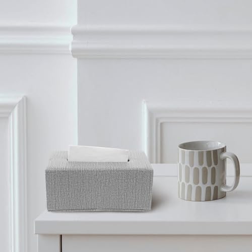 Garneck Retro PU Leather Napkin Holder