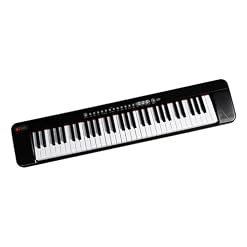 Clavier Électronique Clavier Électronique Multifonctionnel Pour Débutant À 61 Touches Pour Adulte Avec Microphone, Autocollants Pour Piano, Partitions Et Support De Piano(Black) - Les Beatles, Paul McCartney, John Lennon, RIngo Starr, George Harrison