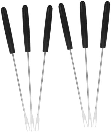 PRETYZOOM Stainless Steel Fondue Forks Set of 4