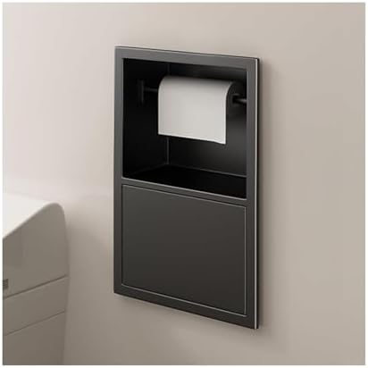 Stylish and Space-Saving Stainless Steel Towel Holder for Restrooms