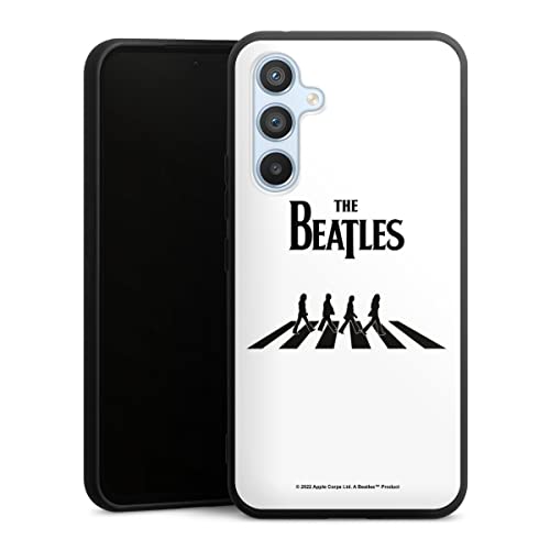 DeinDesign Coque en Silicone Premium Compatible avec Samsung Galaxy A54 5G Etui Silicone Coque Souple The Beatles Abbey Road Musique - Les Beatles, Paul McCartney, John Lennon, RIngo Starr, George Harrison DeinDesign Coque en Silicone Premium Compatible avec Samsung Galaxy A54 5G Etui Silicone Coque Souple The Beatles Abbey Road Musique