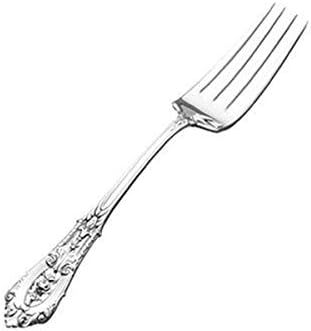 Wallace Rose Point Dinner Fork 775 Sterling Silver