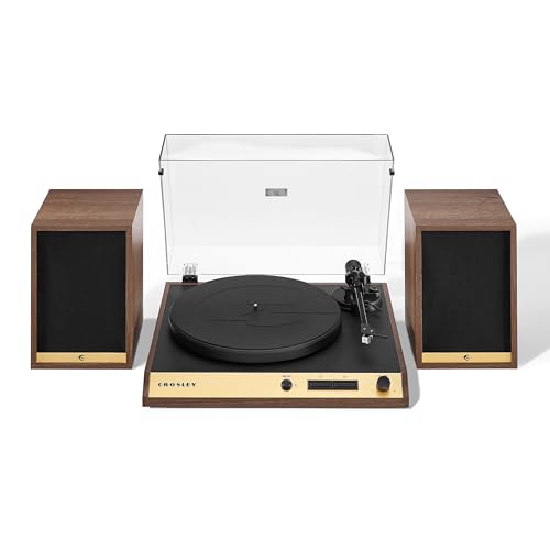 Crosley Tourne-disque Bluetooth C72 en noyer - Les Beatles, Paul McCartney, John Lennon, RIngo Starr, George Harrison Crosley Tourne-disque Bluetooth C72 en noyer
