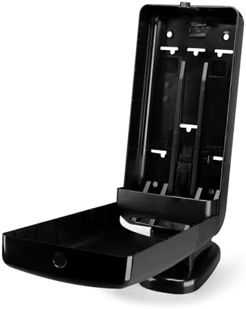 Elegant Interfold Napkin Dispenser - Black