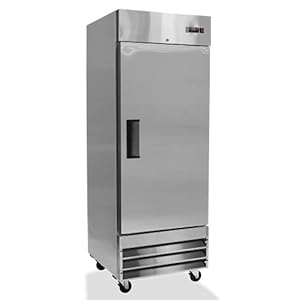   FSE-29-Inch-Single-Door-Commercial-Reach-in-Refrigerator-23-Cubic-Feet-Stainless-Steel-115-v-MRRF-1D