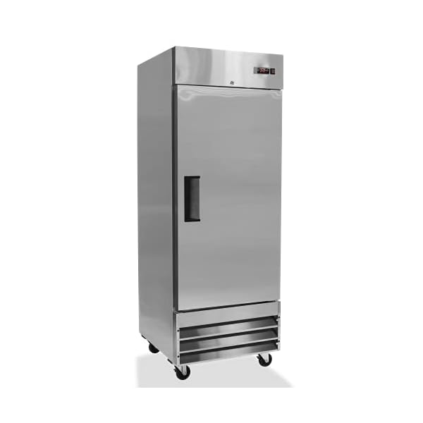   FSE-29-Inch-Single-Door-Commercial-Reach-in-Refrigerator-23-Cubic-Feet-Stainless-Steel-115-v-MRRF-1D