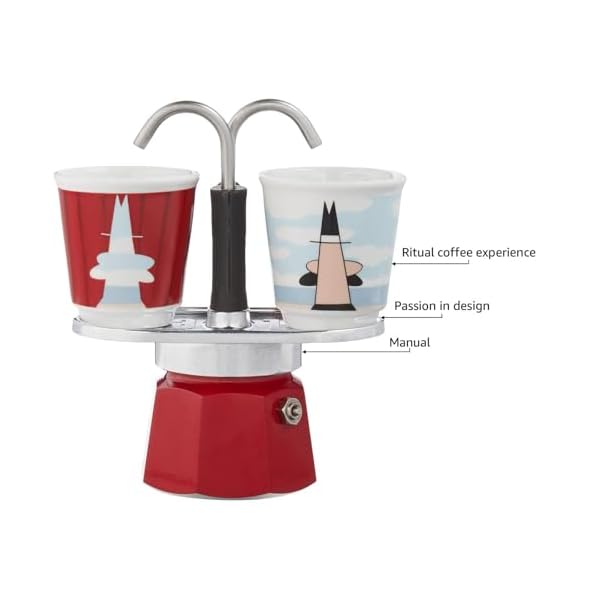   Bialetti-Mini-Express-Magritte-Moka-Set-includes-Coffee-Maker-2-Cup-28-Oz-2-shot-glasses-Red-Aluminium