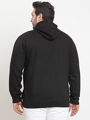 Image of Scott International Men's Solid Cotton Hoodies for Men Sweatshirt for Men Stylish Hooded Sweatshirt for Men with Zip Stylish Winter Wear with Hood and Pockets