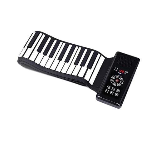 Piano À 88 Touches Roulé À La Main Clavier Électronique Pliable Adulte Débutant Maison Professionnel Version Épaissie(Black) - Les Beatles, Paul McCartney, John Lennon, RIngo Starr, George Harrison Piano À 88 Touches Roulé À La Main Clavier Électronique Pliable Adulte Débutant Maison Professionnel Version Épaissie(Black)
