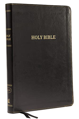 KJV Holy Bible: Large Print Thinline, Black Leathersoft, Red Letter, Comfort Print: King James Version