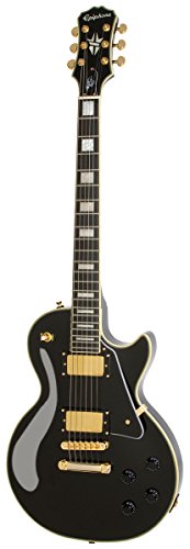 Epiphone Limited Edition Bjorn Gelotte signature Guitare électrique Les Paul Custom - Les Beatles, Paul McCartney, John Lennon, RIngo Starr, George Harrison Epiphone Limited Edition Bjorn Gelotte signature Guitare électrique Les Paul Custom