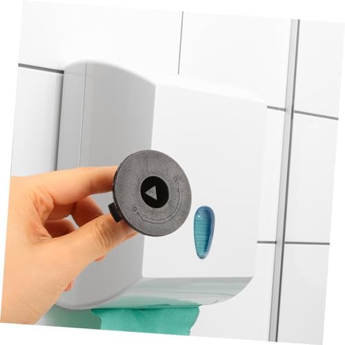 Stylish Plastic Tissue Box Holder Commercial Toilet Paper Dispenser Locks