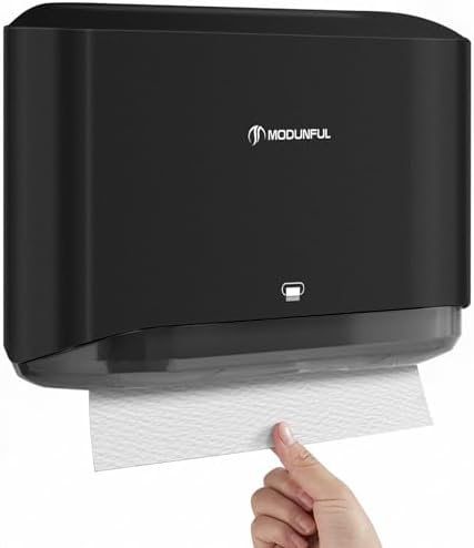 Sturdy Long-Lasting Trifold Dispenser Black