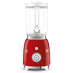 SMEG NEW Retro Countertop Blender (Red) SMEG NEW Retro Countertop Blender Red