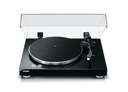Yamaha TT-S303 Tourne-Disque Traditionnel avec Traction à Courroie et Bras Droit, préamplificateur phonique et tête intégrés - Les Beatles, Paul McCartney, John Lennon, RIngo Starr, George Harrison Yamaha TT-S303 Tourne-Disque Traditionnel avec Traction à Courroie et Bras Droit, préamplificateur phonique et tête intégrés