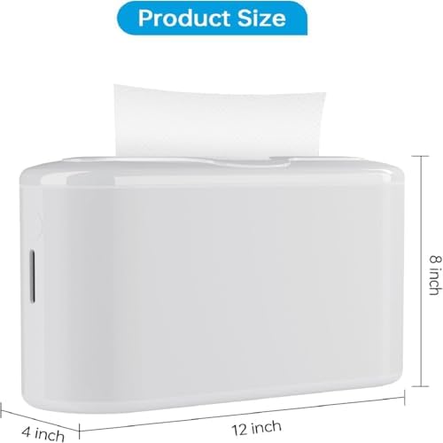 June Fox Countertop Paper Towel Dispenser Multifold for Kitchen Bathroom Office