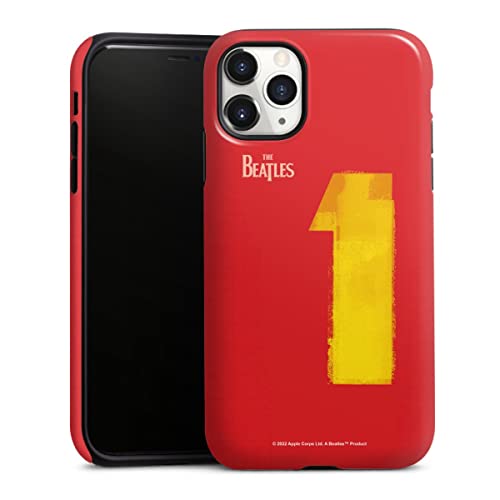 DeinDesign Coque Compatible avec Apple iPhone 11 Pro Max Coque renforcée Coque Antichoc The Beatles Bande Musique - Les Beatles, Paul McCartney, John Lennon, RIngo Starr, George Harrison DeinDesign Coque Compatible avec Apple iPhone 11 Pro Max Coque renforcée Coque Antichoc The Beatles Bande Musique
