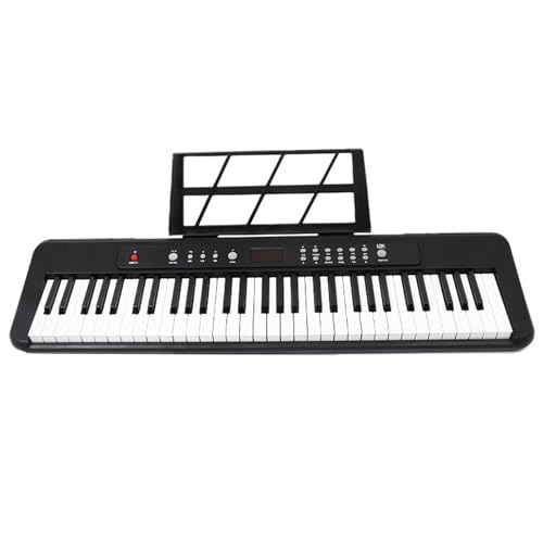 clavier électronique piano Clavier Électronique Pour Débutant À 61 Touches Avec Largeur De Touche De 2,2 Cm Et Partition Musicale Avec Microphone(Black) - Les Beatles, Paul McCartney, John Lennon, RIngo Starr, George Harrison clavier électronique piano Clavier Électronique Pour Débutant À 61 Touches Avec Largeur De Touche De 2,2 Cm Et Partition Musicale Avec Microphone(Black)