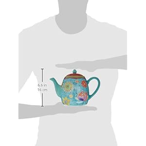   Certified-International-Tea-Pot-Ceramic-Blue-Tunisian-Sunset-Collection-40-Ounces