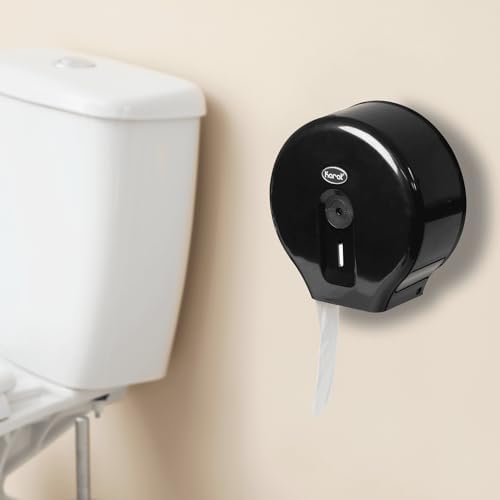 Wall-Mounted Jumbo Tissue Dispenser - Karaoh Jumbo Roll Tissue Dispo with 10 Roll