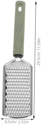 Ergonomic Handheld Cheese Grater Stainless Steel