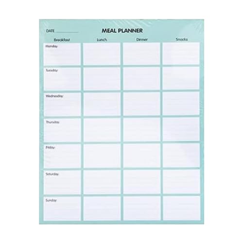 MantraRaj Weekly Meal Planner Pad Days of The Week, Scheduler, Task Notes and to Do Lists Complete Plan Weekly Menu Food for Weight Loss or Dinner List for Family For Home And Office