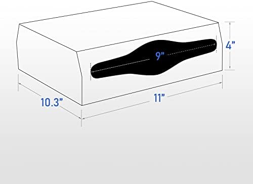 Premium Gorlary Wall-Mounted Dispenser for Papers Napkins Commercial Use