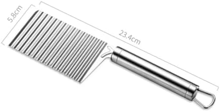 Zerodeko Crinkle Cutter Knives Set