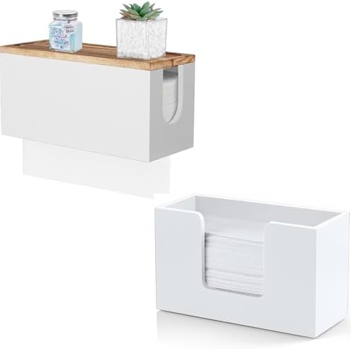 Weight-Strong Durable Bathroom Paper Towel Holder Bath Organizer