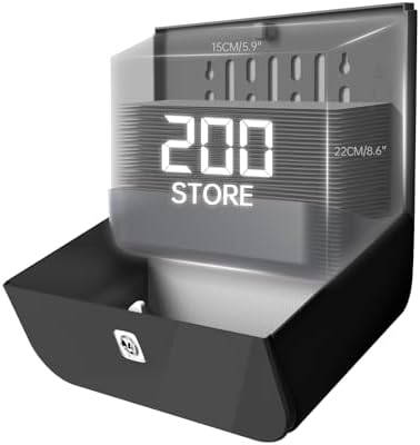 Wall-Mounted Large Capacity Tissue Dispenser