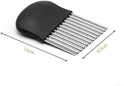 Quick Fun Slicer - Double Blade Crinkle Slicer for Onions Potatoes
