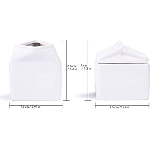 Ceramic Sugar and Creamer Set for Coffee and Tea,Porcelain White Ceramic Cream Jug and Sugar Bowl Ceramic Sugar and Creamer Set for Coffee and TeaPorcelain White Ceramic Cream Jug and Sugar Bowl