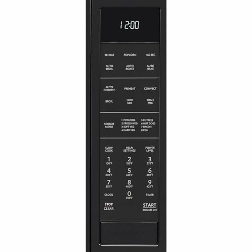 Sharp-SMC1585BB-15-cu-ft-Microwave-Oven-with-Convection-Cooking-Auto-Defrost-Popcorn-and-beverage-settings-and-10-Cooking-Power-Levels-in Sharp SMC1585BB 15 cu ft Microwave Oven with Convection Cooking Auto Defrost Popcorn and beverage settings and 10 Cooking Power Levels in